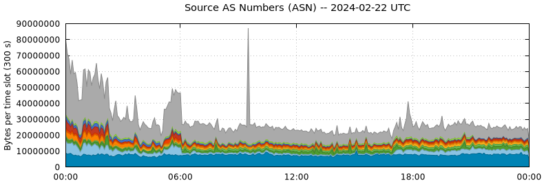 Source AS Numbers (ASNs)