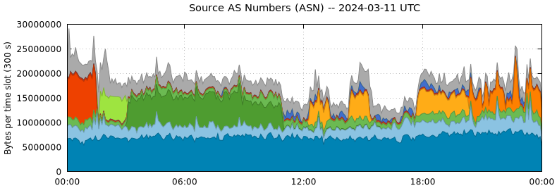 Source AS Numbers (ASNs)