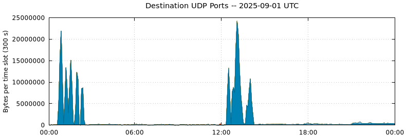 Destination UDP Ports