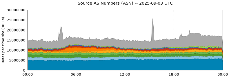Source AS Numbers (ASNs)