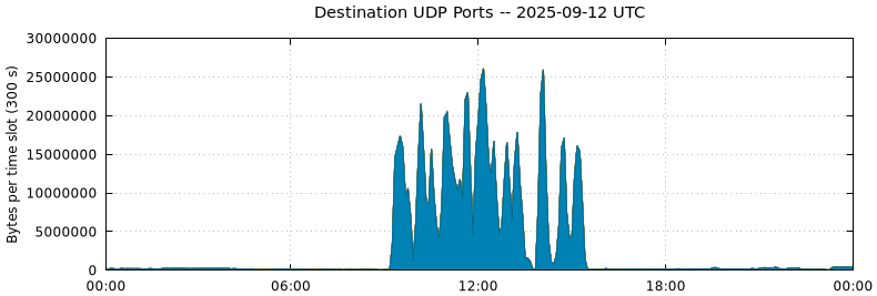 Destination UDP Ports