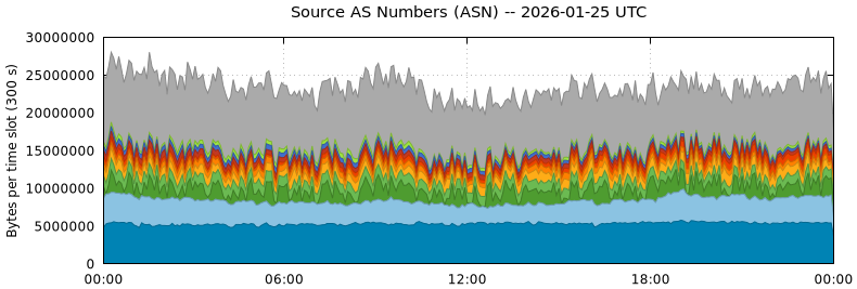 Source AS Numbers (ASNs)