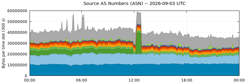 Source AS Numbers (ASNs)