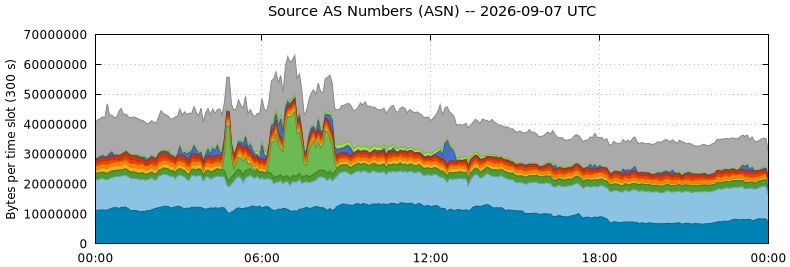 Source AS Numbers (ASNs)