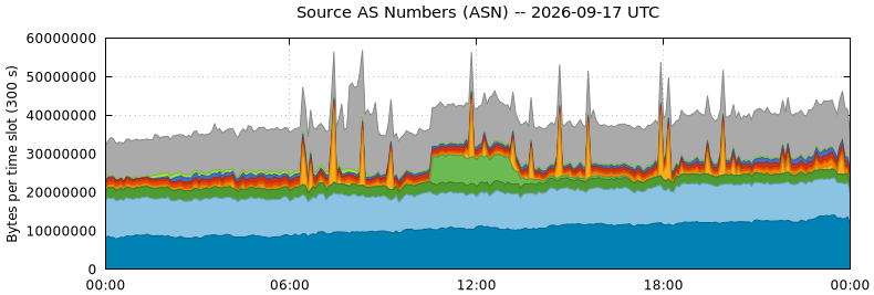 Source AS Numbers (ASNs)