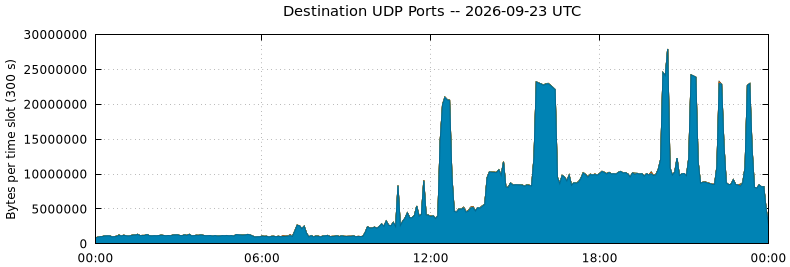 Destination UDP Ports